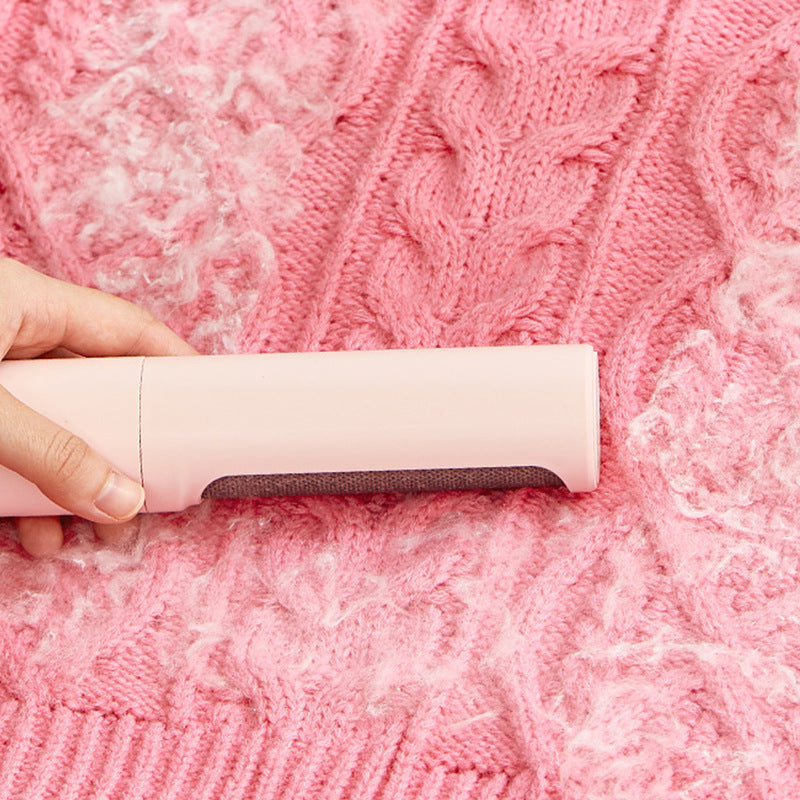 Self-Cleaning Pet Hair Brush for Clothes and Furniture, Home & Travel