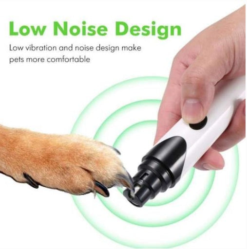Safe Pet Nail Clippers USB Charging Electric Trimmer
