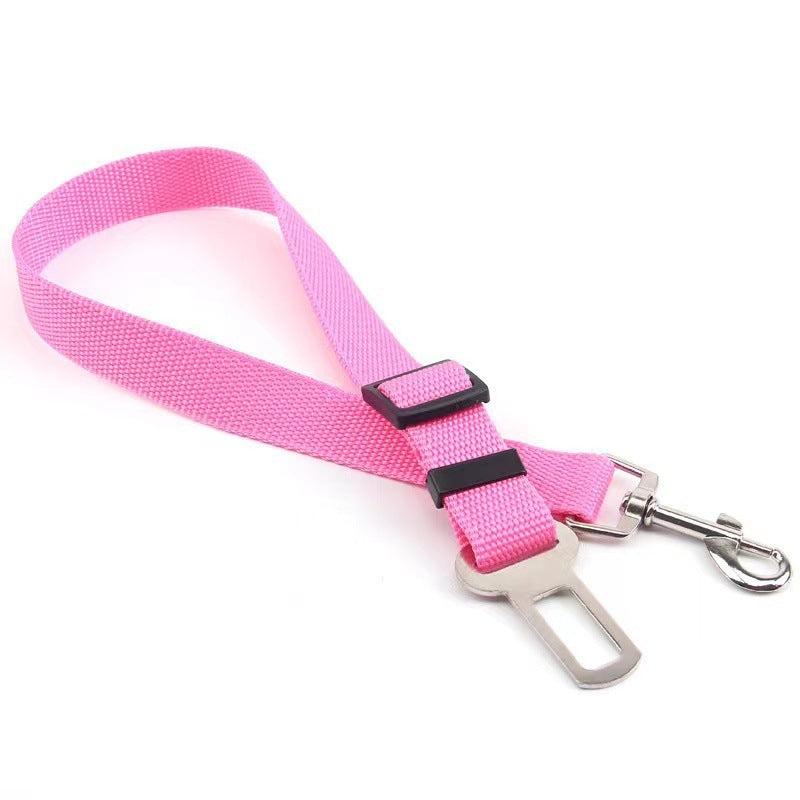 Retractable Dog Car Safety Belt – Travel with Confidence