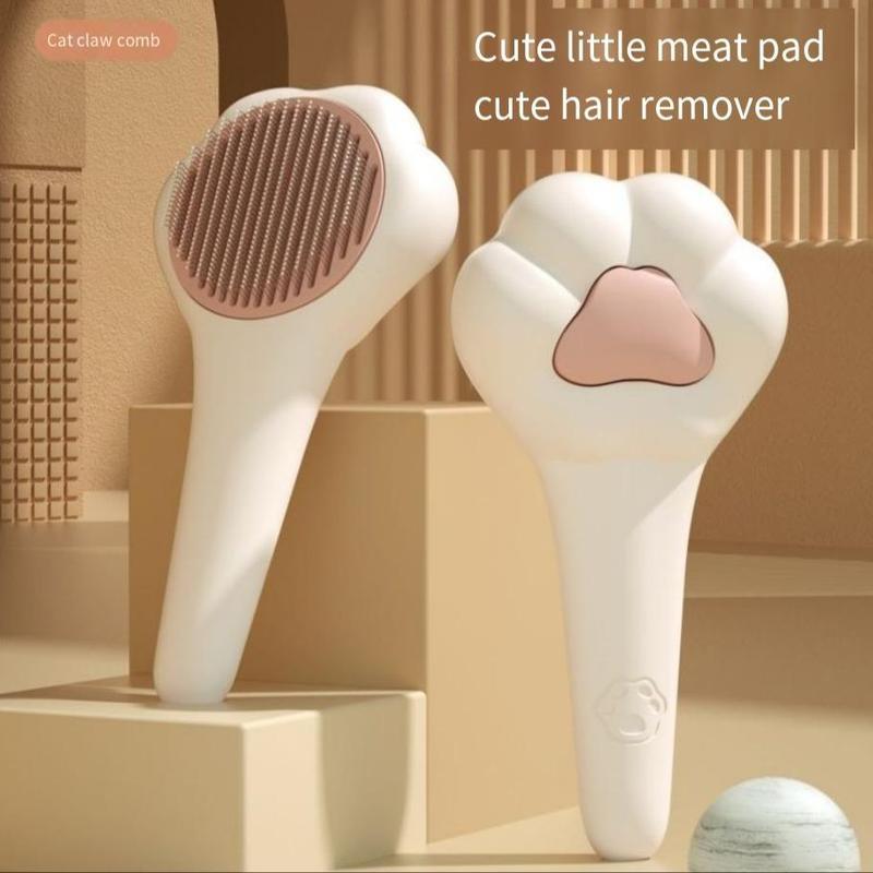 Paw Shaped Pet Comb - Massage & Groom Pet Hair Remover Brush
