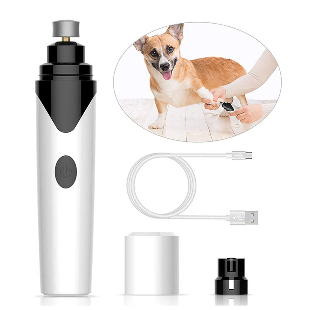 Safe Pet Nail Clippers USB Charging Electric Trimmer