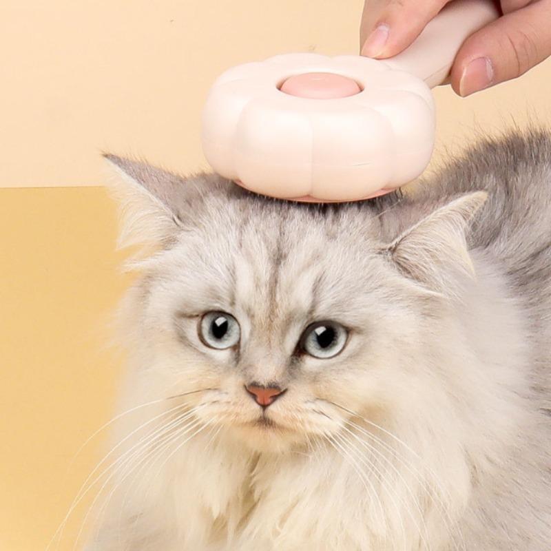 Paw Shaped Pet Comb - Massage & Groom Pet Hair Remover Brush