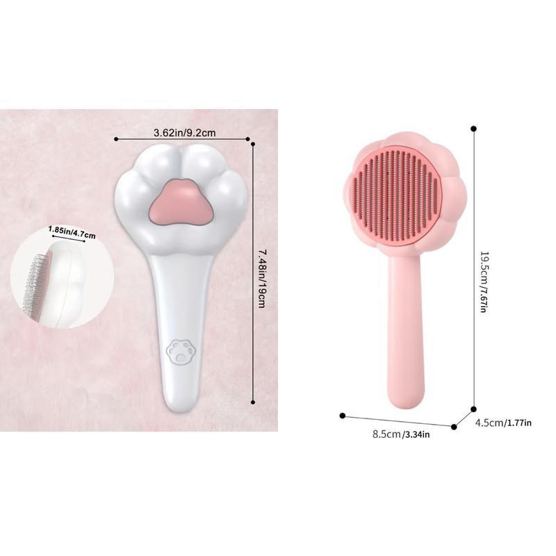 Paw Shaped Pet Comb - Massage & Groom Pet Hair Remover Brush