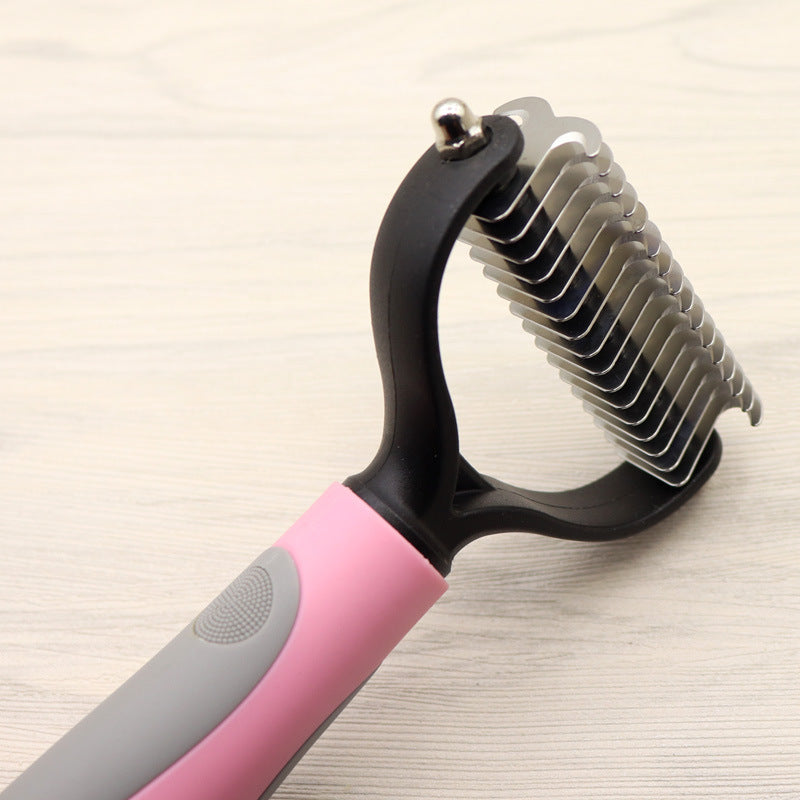 Comfort Groom Dog Knot Comb for Long Hair