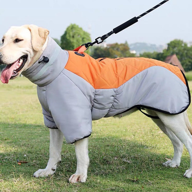 Protective Dog Coat – Waterproof, Cozy, and Winter Ready.
