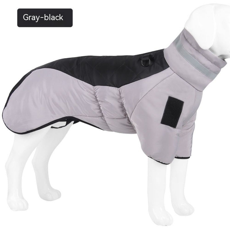 Protective Dog Coat – Waterproof, Cozy, and Winter Ready.