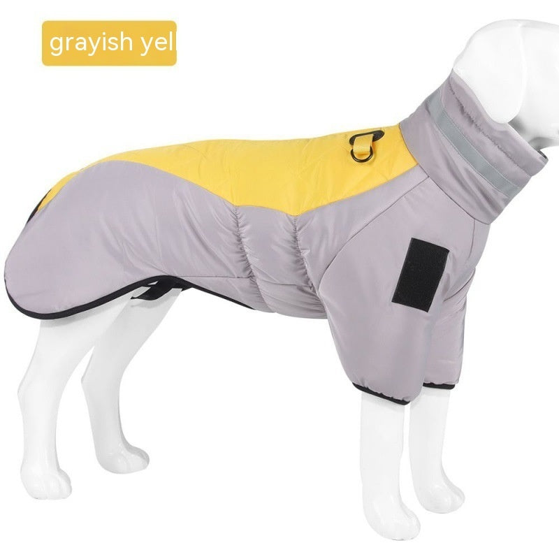 Protective Dog Coat – Waterproof, Cozy, and Winter Ready.